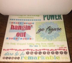 Deja Views Girl Talk Friends Hang Out Tablet Scrapbook Stickers Craft POS-125