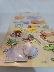 Kingsbridge Handmade 3D Stickers Safari Animal Jungle Themed NIP HK-081
