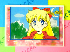 Sailor Moon Smiling Trading Card Sticker