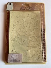 Tim Holz idea-ology Nature themed grungeboard, 181 pieces, unused