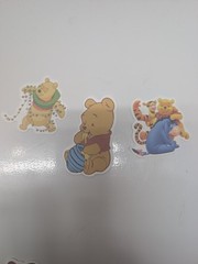 Lot Of Three Winnie The Pooh Stickers
