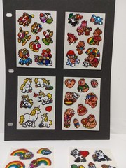 Vintage 1980s Vending Machine Prism Sticker Sheets Unicorn Rainbow Lot 8 65 Pcs