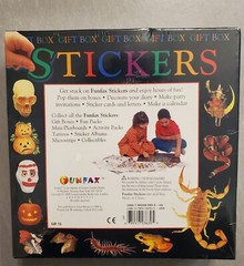 Gift Box Of Halloween Stickers