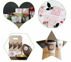 1 Roll of 500pcs 1″/1.5″ Assorted Floral Thank You Stickers Round Sealing Labels