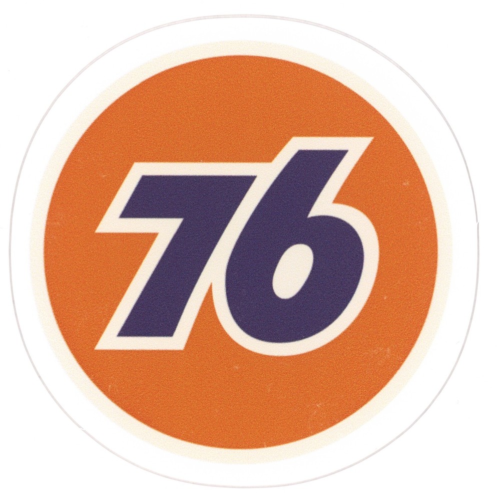 Union 76 Vintage Oil Logo Sticker (Reproduction)
