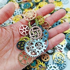 GXXMEI 300 Gram DIY Assorted Color Antique 0.5″-1.2″ inches, Multicolored