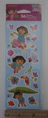 Vintage 2012 Nickelodeon Dora the Explorer Stickers New 4 Sheets 56 Stickers