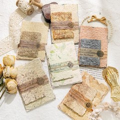 168Pcs Scrapbook Supplies Kit Textured Paper, Rice Paper For Scrapbooking Paper,