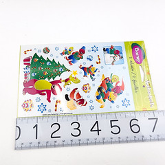 Vintage Barney Christmas Stickers 2001 American Greetings 2 Sheets Winter Snow