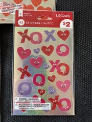 9 – Packages Sticker Valentines Hearts XO Pet Love Sports- 274 Stickers Total