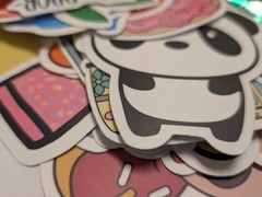 Variety sticker pack (VINYL) 100 stickers per pack /positive vibes