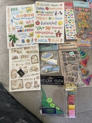 Mixed Lot 80 Stickers Sandy Lion Jolee’s Paper Studio Debbie Mumm Vintage New