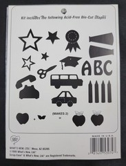 Memory Kit Scrapbook Kit Birthday School Holiday Baby Die-Cuts Lot x6