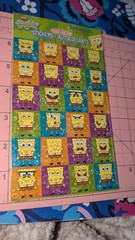 Vintage SpongeBob SquarePants Stickers Pack 2 Sheets New Pack READ