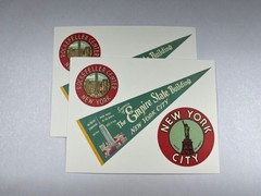 Cavallini & Co. New York City Vintage Sticker Set, Assorted
