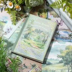 Plant Landscape Scrapbook Stickers 36 Sheets 200 Pre-Cut Washi Stickers for Jour