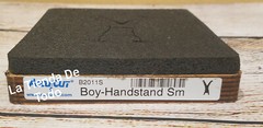 WOOD WOODEN PAPER CUTTING BLADE DIE BOY HANDSTAND FITS ACCUCUT SYS READ