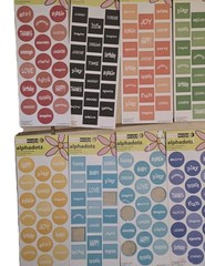 Scrapworks Alphadotz Words Scrapbooking Cards – 18 Cards Crafting Art Hobbies