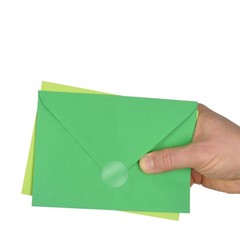 5000 Clear Circle Stickers – 1 Inch Sealing Labels for Envelopes & Library Use