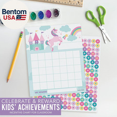 Sticker Chart for Kids Behavior at Home & Classroom – 25 Reward Chart for Kids I
