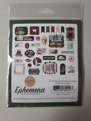 ECHO PARK «OUTDOOR ADVENTURES» EPHEMERA PACK ~ OUTDOORS~ TRAVEL