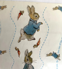 Colorbok Sticker Sheet Beatrix Potter Peter Rabbit Hopping Peter Borders 12×5″