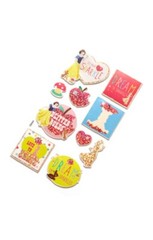 Craft Stickers Disney Snow White Glitter Rules Sparkle Eaten Apple Heart Dream