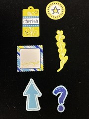 Vintage Baby Stickers Die Cuts And Embellishments