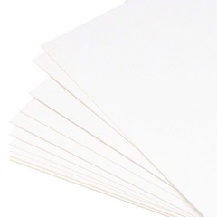 50 Pack 11×17 Inch Heavy White Chipboard Sheets Medium Weight Backing Board