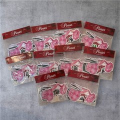 Pleaser Stickers, 40 Stickers (10 Packs Of 4) Midnight ballerina Sexy shoes