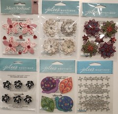 JOLEE’S BOUTIQUE STICKO Lot Of 20 Scrapbooking Stickers FLOWERS GARDEN PLANTS