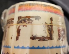 Stickers PSX Design SEALED ROLL Of Sheets Vintage RARE Fly Fishing & Borders NEW