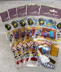 Lot Of 5 Drama Theatre Bravo Back Stage Cast Play School Musical Sticko Stickers