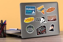 SEINFELD VARIETY DIE CUT VINYL 50 CT STICKER PACK