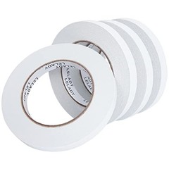LELADY Double Sided Tape 4 Rolls 1/2 Inch x 40 Yards Adhesive Craft Office Tape