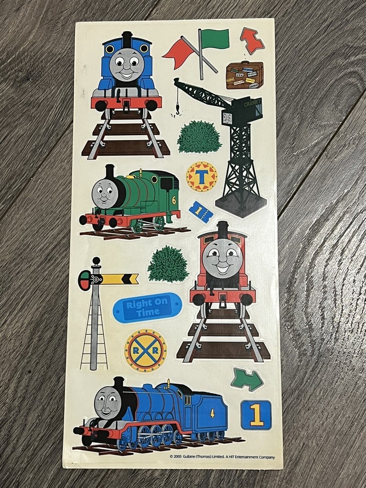 Thomas the Train Stickers Railway Vintage 2005 SandyLion