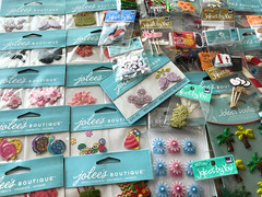 LOT #305 – 100 RARE ONLY JOLEE’S EK SUCESS 3D STICKERS & EMBELLISHMENTS