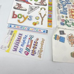 Scapbooking Stickers Karen Foster All My Memories MAMBI Princess Baseball 90s