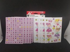 American Greetings Craft Stickers Fairies Butterflies Flowers Ladybugs 10 Sheets