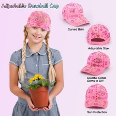 Gifts for Girls Age 4 5 6 7 8 9 10, Decorate Your Own Water Bottle and Baseba…