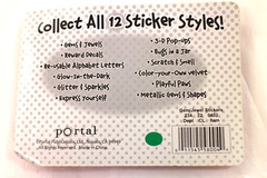 Gems and Jewels 110 Micro Stickers Portal Pub. New