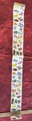 Vintage Sticker Lot Of 3 Rolls Animals Circus Sea Life Smiles & Stars. Variety.