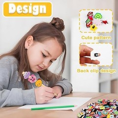 160 PCS Cute Pencil Topper Decoration, Random Different Pen Topper Decoation,…