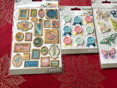 Beautiful Lot of K & Company Antique Garden Picture Frames Accents & Butterflies