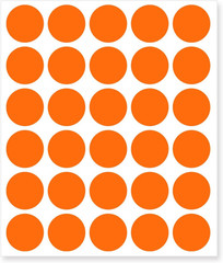 1 Inch round Label Removable Color Code Dot Stickers,Garage Sale Sticker Price T