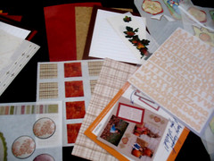 Lot Stickers, Gazebo, Beige Mini ABC&Monograms, Earthtones& Autumn Photomats