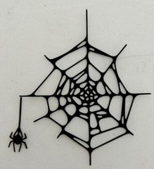 Tim Holtz Halloween Vault Die Cuts * Fright Night * 3 Sets * Black and White