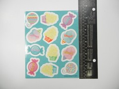 Sweet Treats Cotton Candy Popcorn & Hard Candy Stickers Carson Dellosa