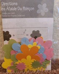 4 Sets Die-Cuts Craft Embellishments Scrapbook, Cards My Sunshine, Flowers #63