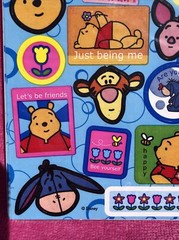 VTG SANDYLION DISNEY WINNIE THE POOH PIGLET TIGGER EEYORE STICKERS 2 PKGS NEW
